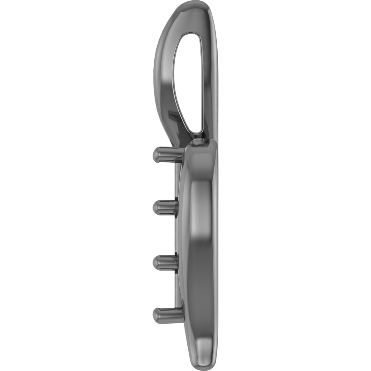 8x6 mm Oval Pendant Mounting view 3