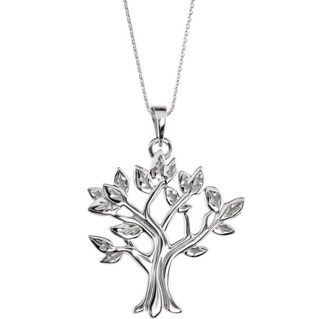 Sterling Silver  My Tree™ Family 16-18