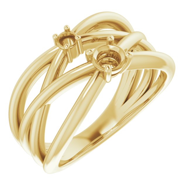 14k Yellow Gold