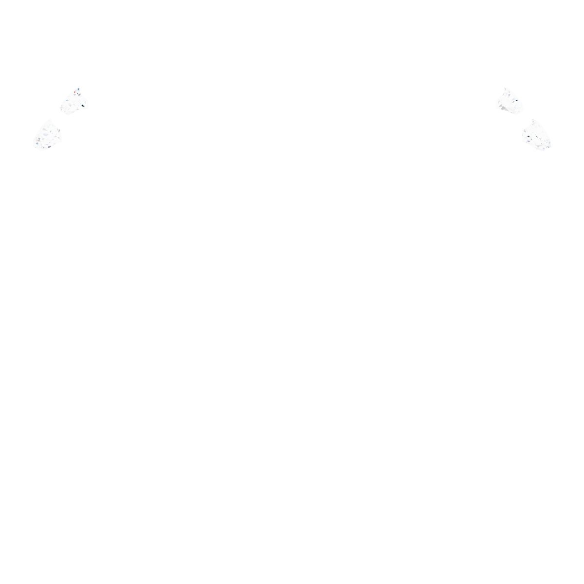 Alternative view of 1/5 CTW Natural Diamond Contour Band – 14K White Gold