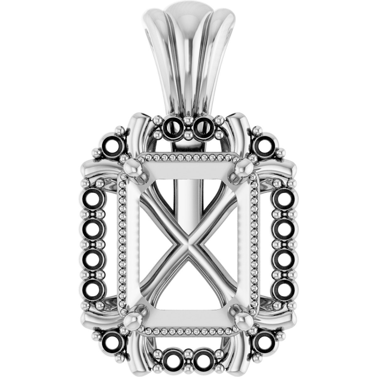 Halo-Style Pendant