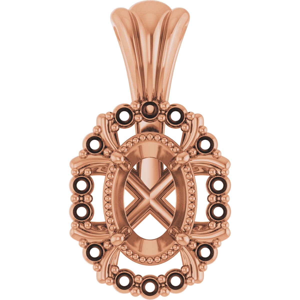 Halo-Style Pendant