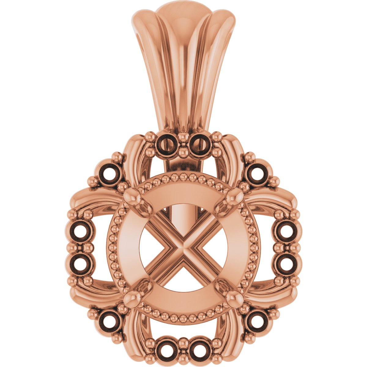 Halo-Style Pendant
