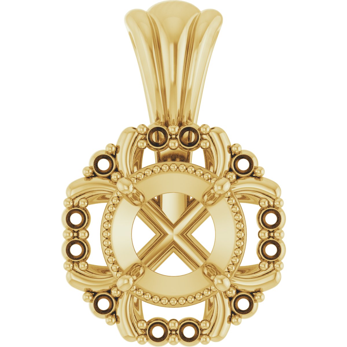 Halo-Style Pendant