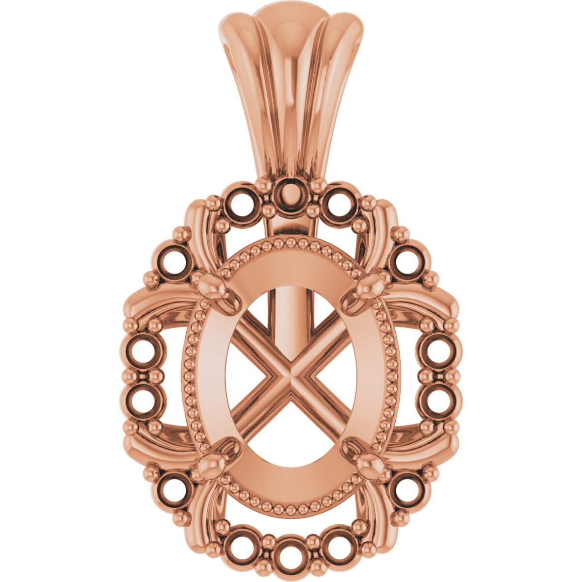 Halo-Style Pendant