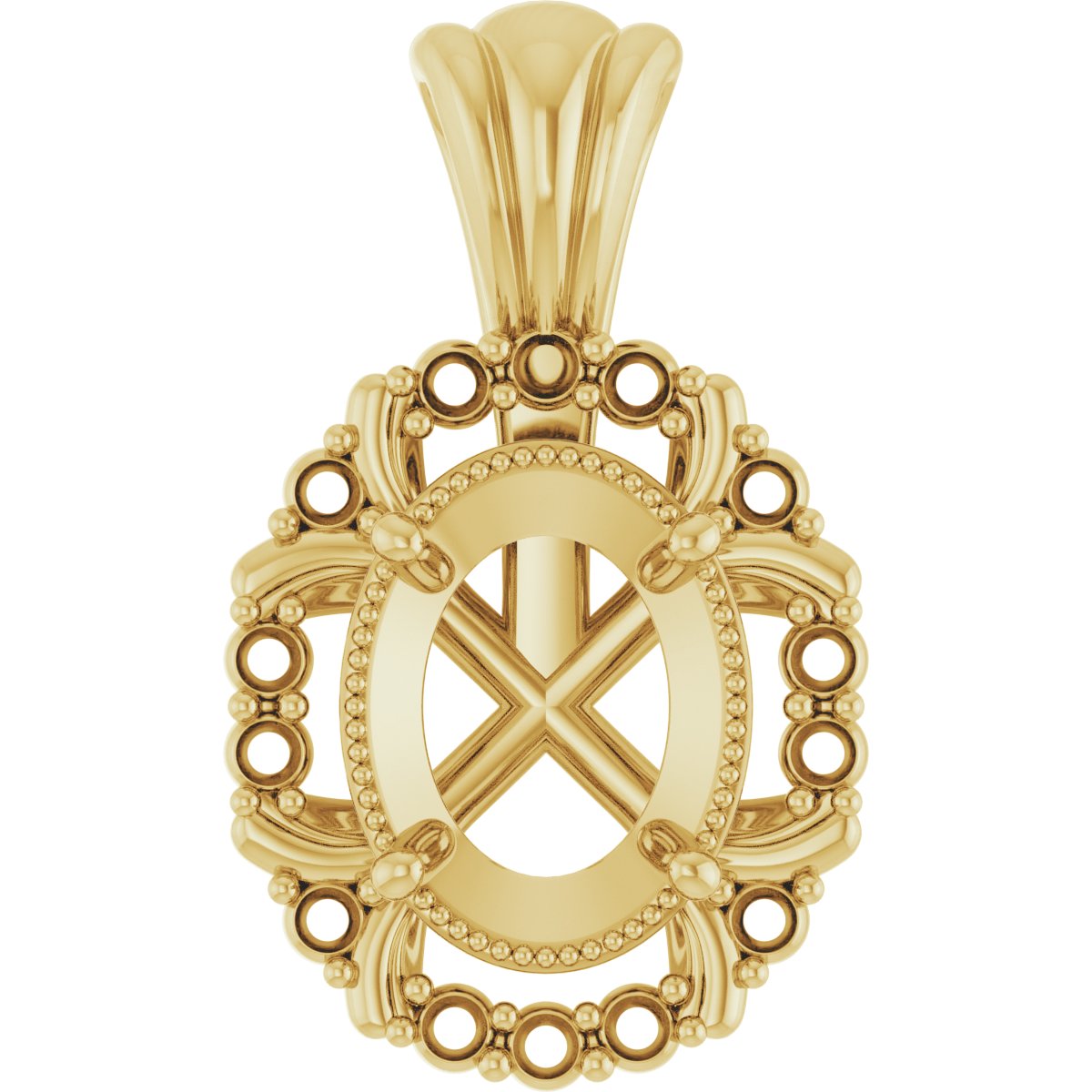 Halo-Style Pendant