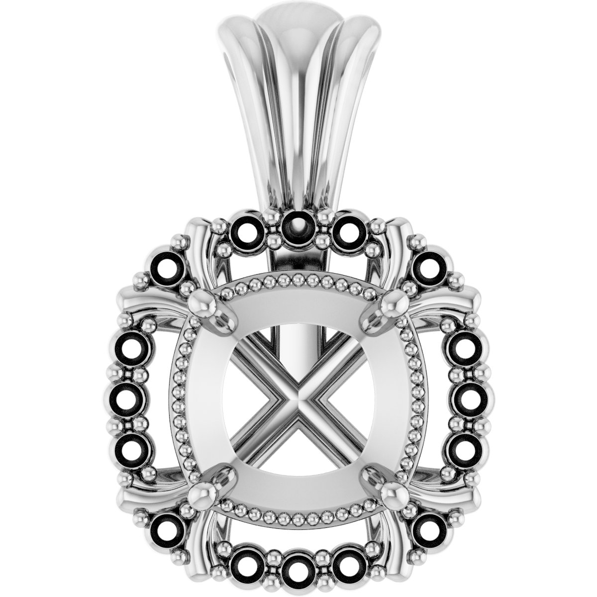 Halo-Style Pendant