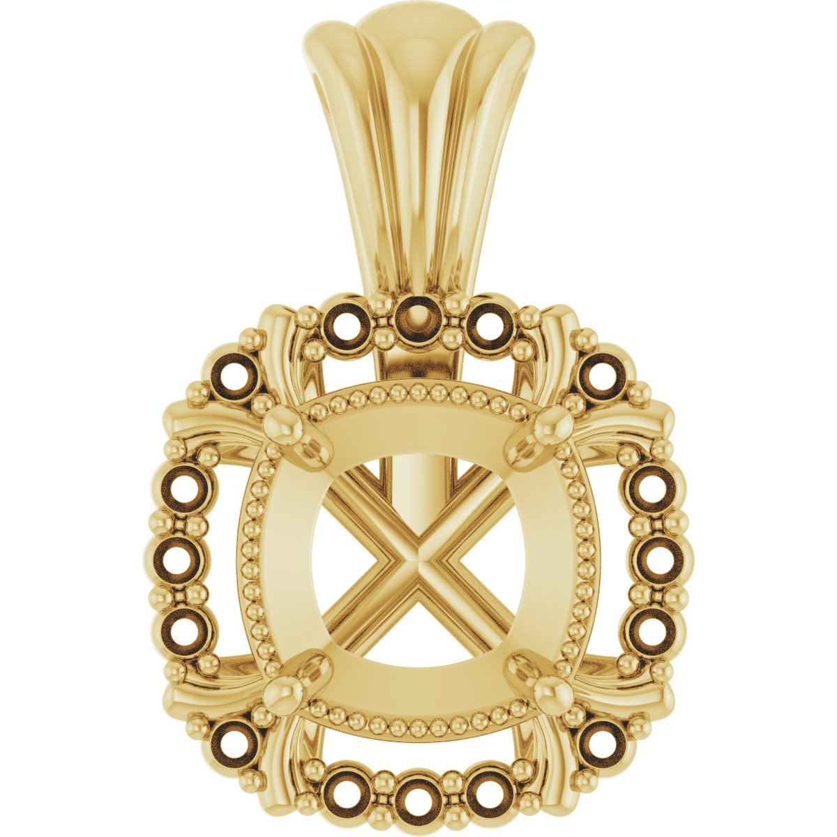 Halo-Style Pendant