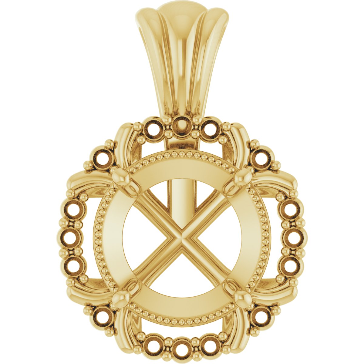 Halo-Style Pendant