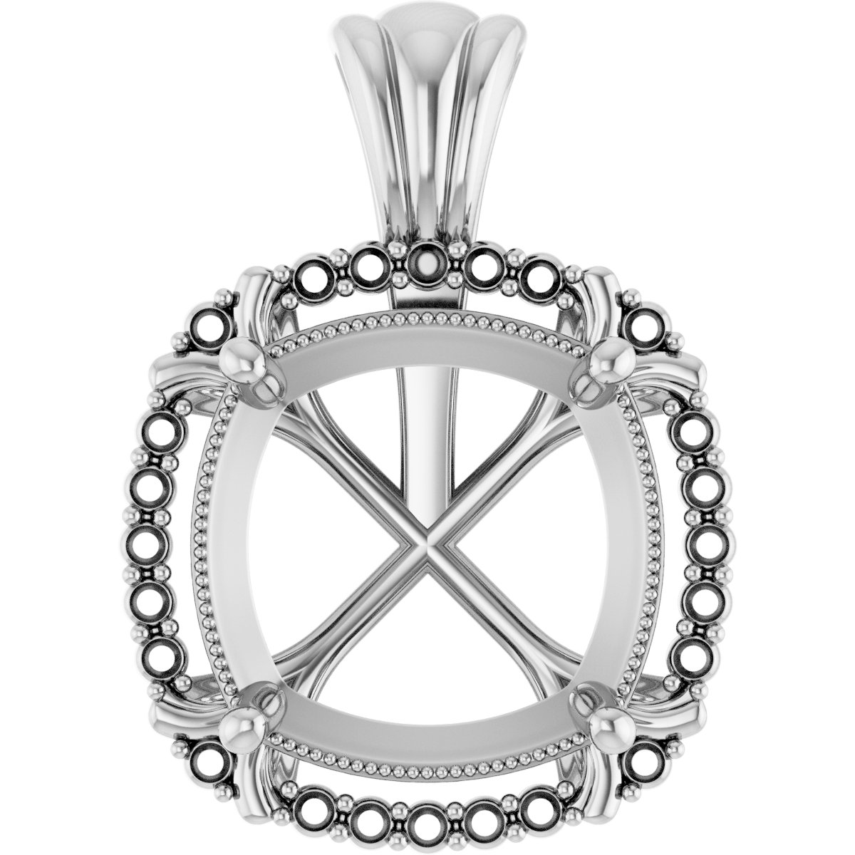 Halo-Style Pendant