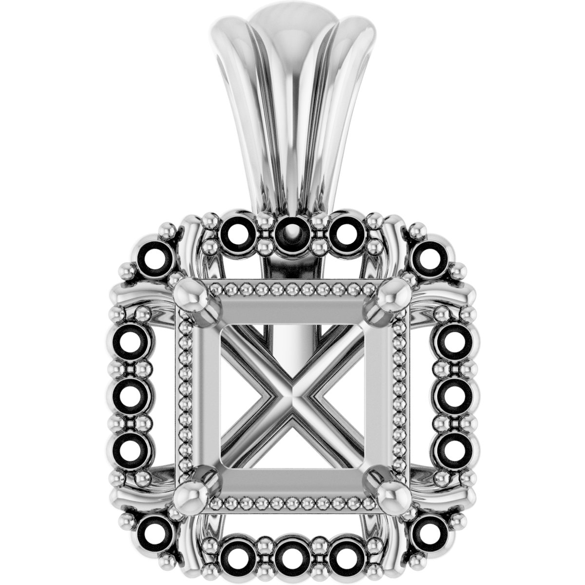 Halo-Style Pendant