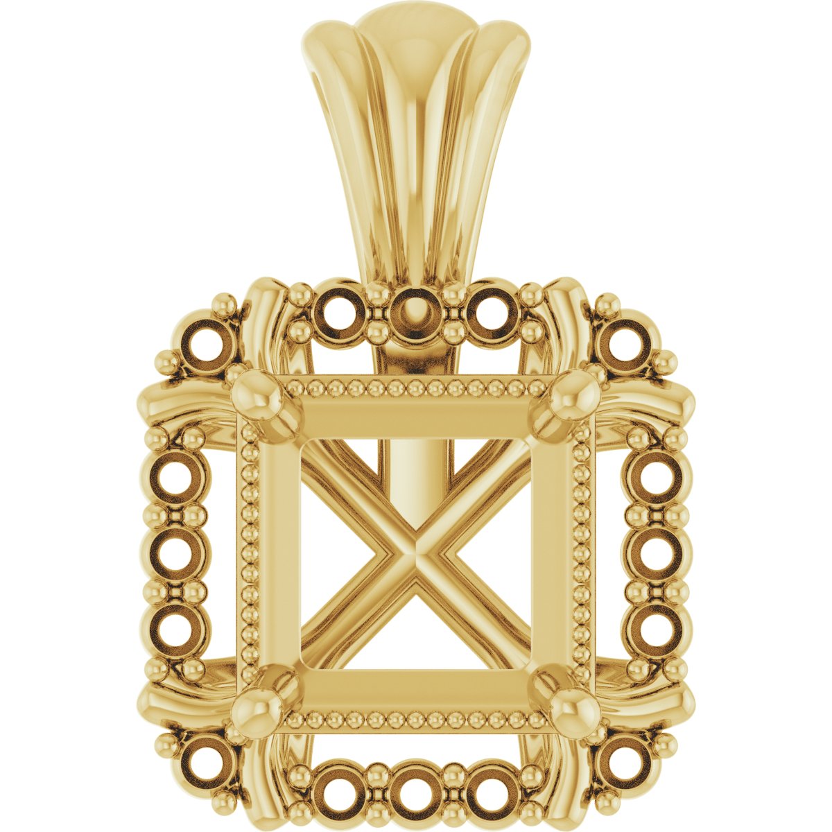 Halo-Style Pendant