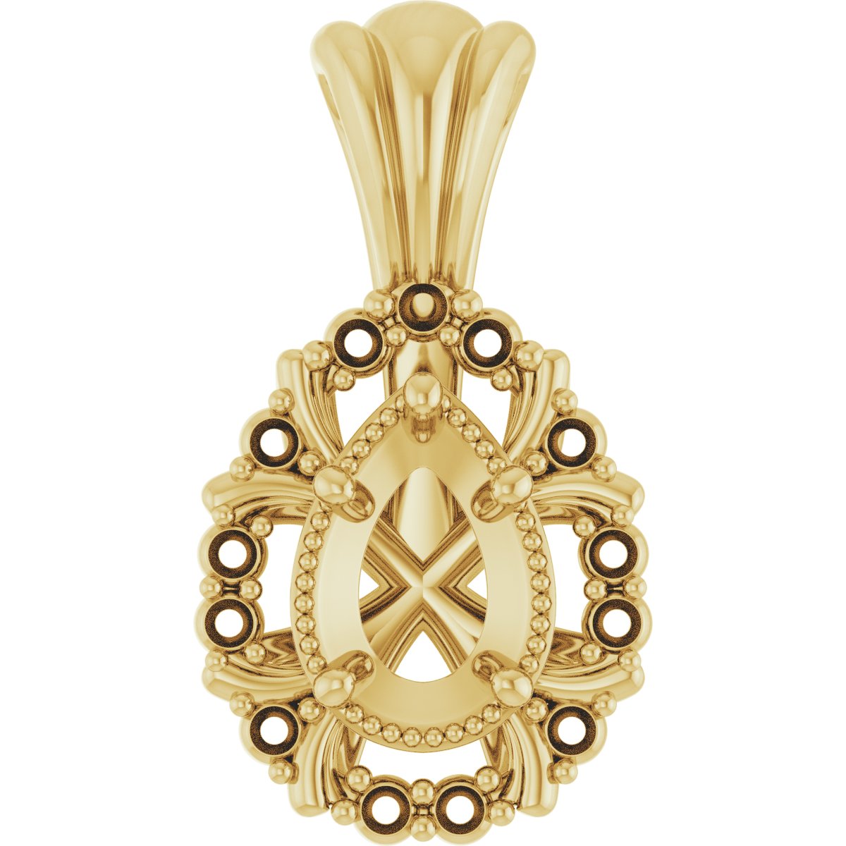 Halo-Style Pendant