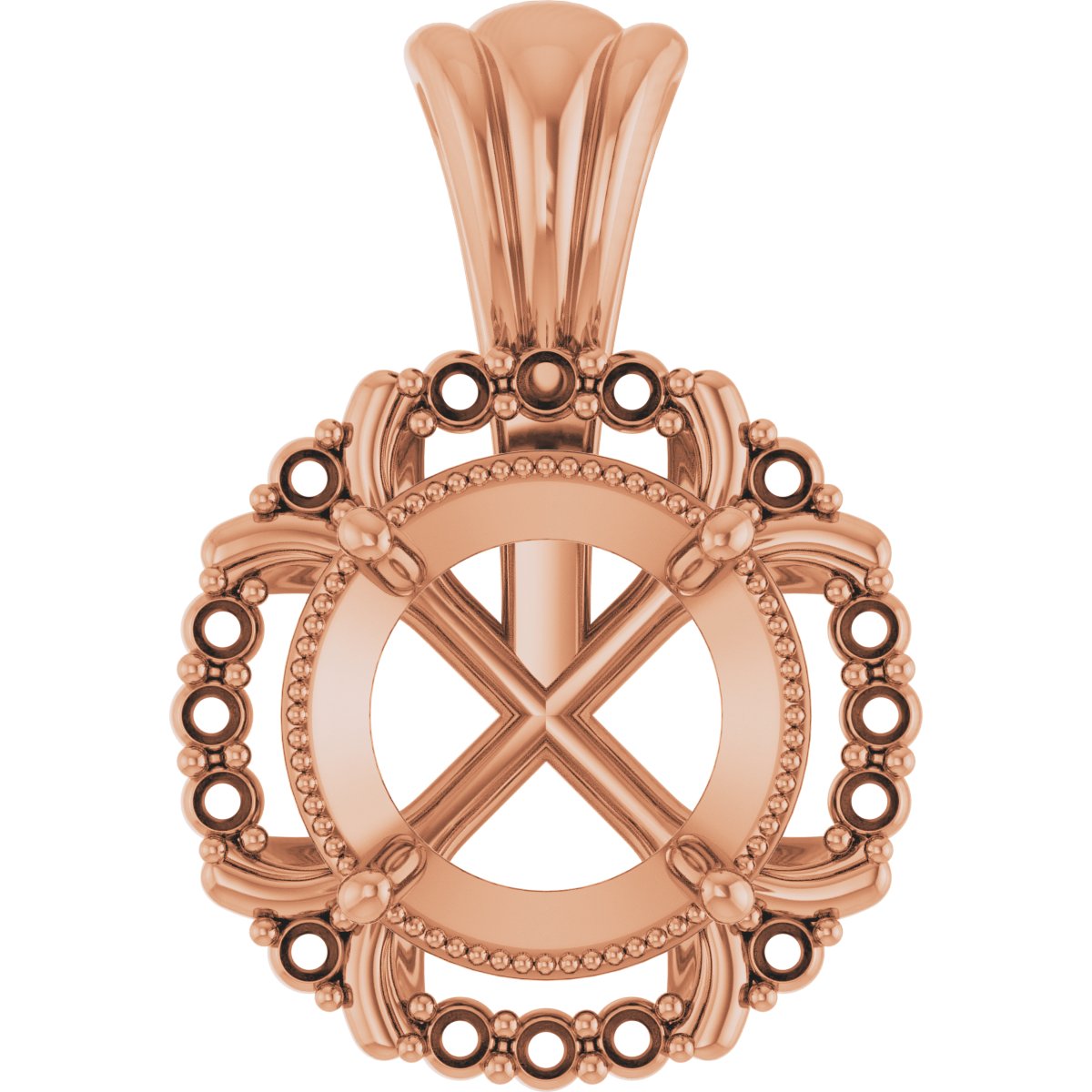 Halo-Style Pendant
