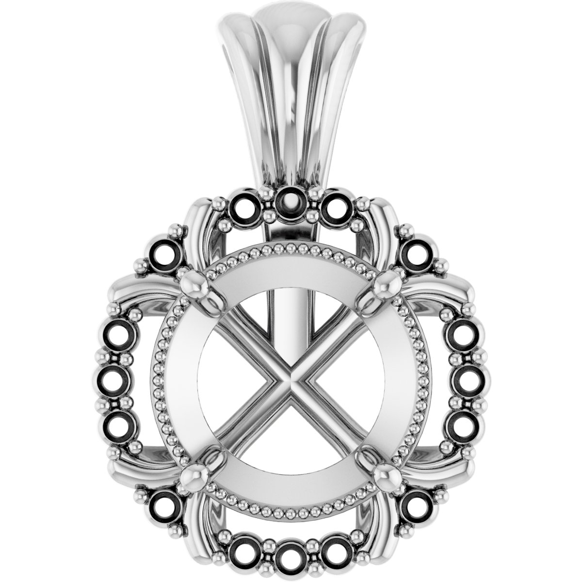 Halo-Style Pendant