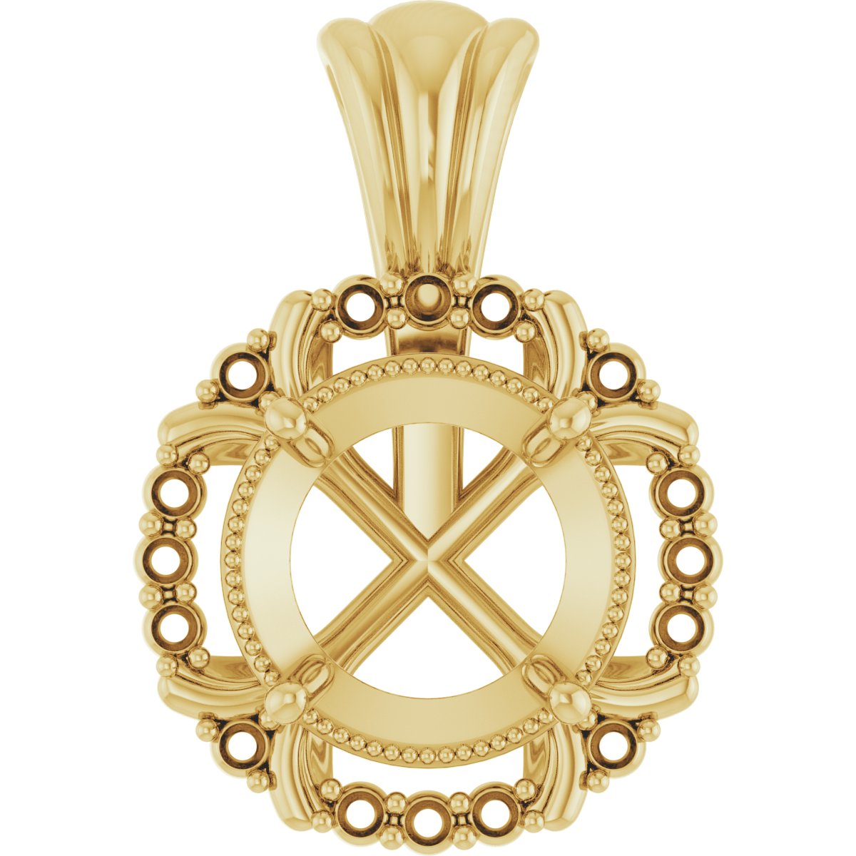 Halo-Style Pendant