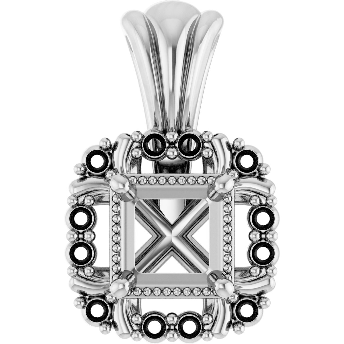 Halo-Style Pendant
