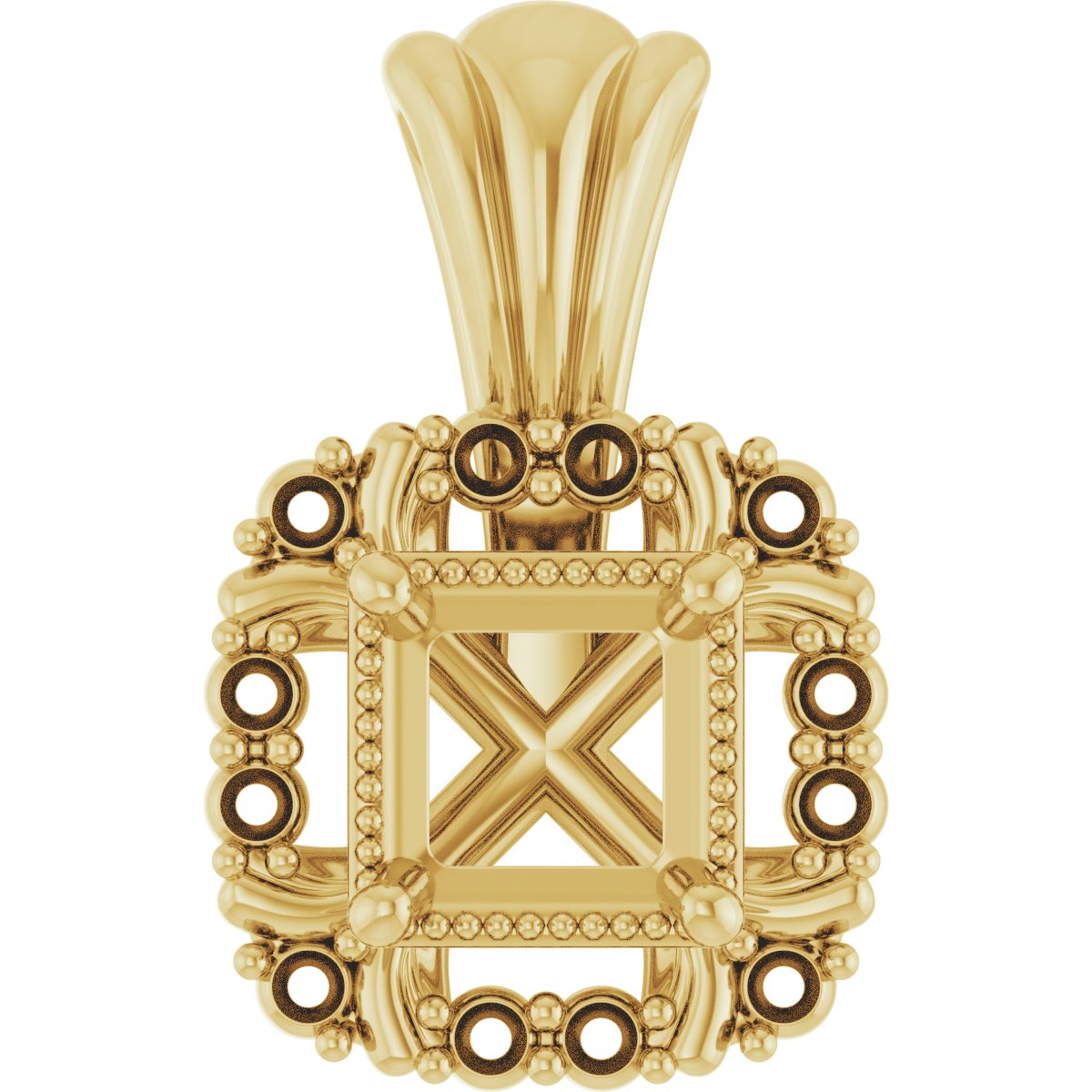 Halo-Style Pendant