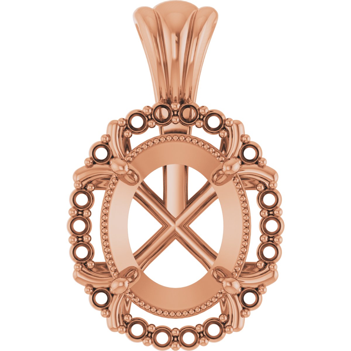 Halo-Style Pendant