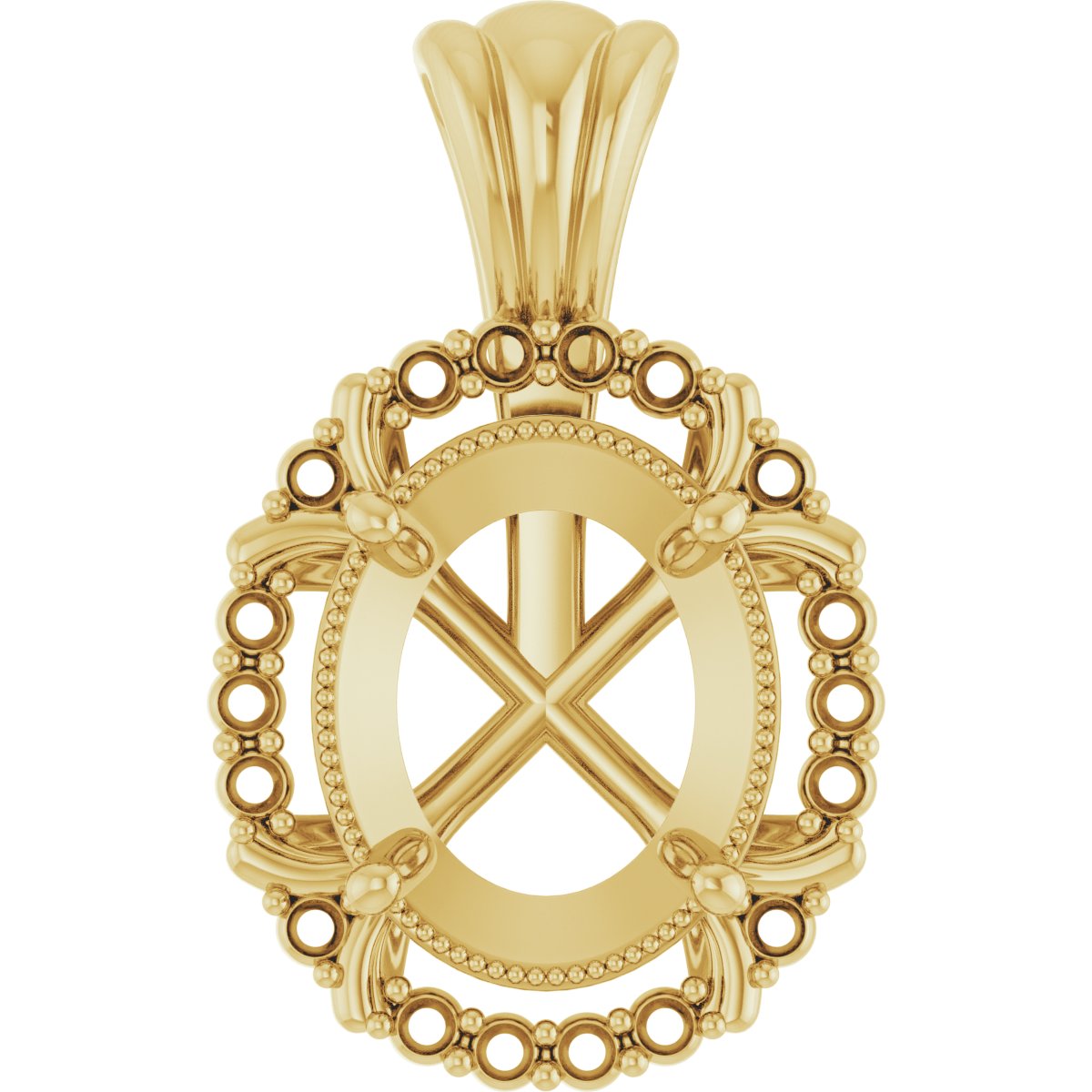 Halo-Style Pendant