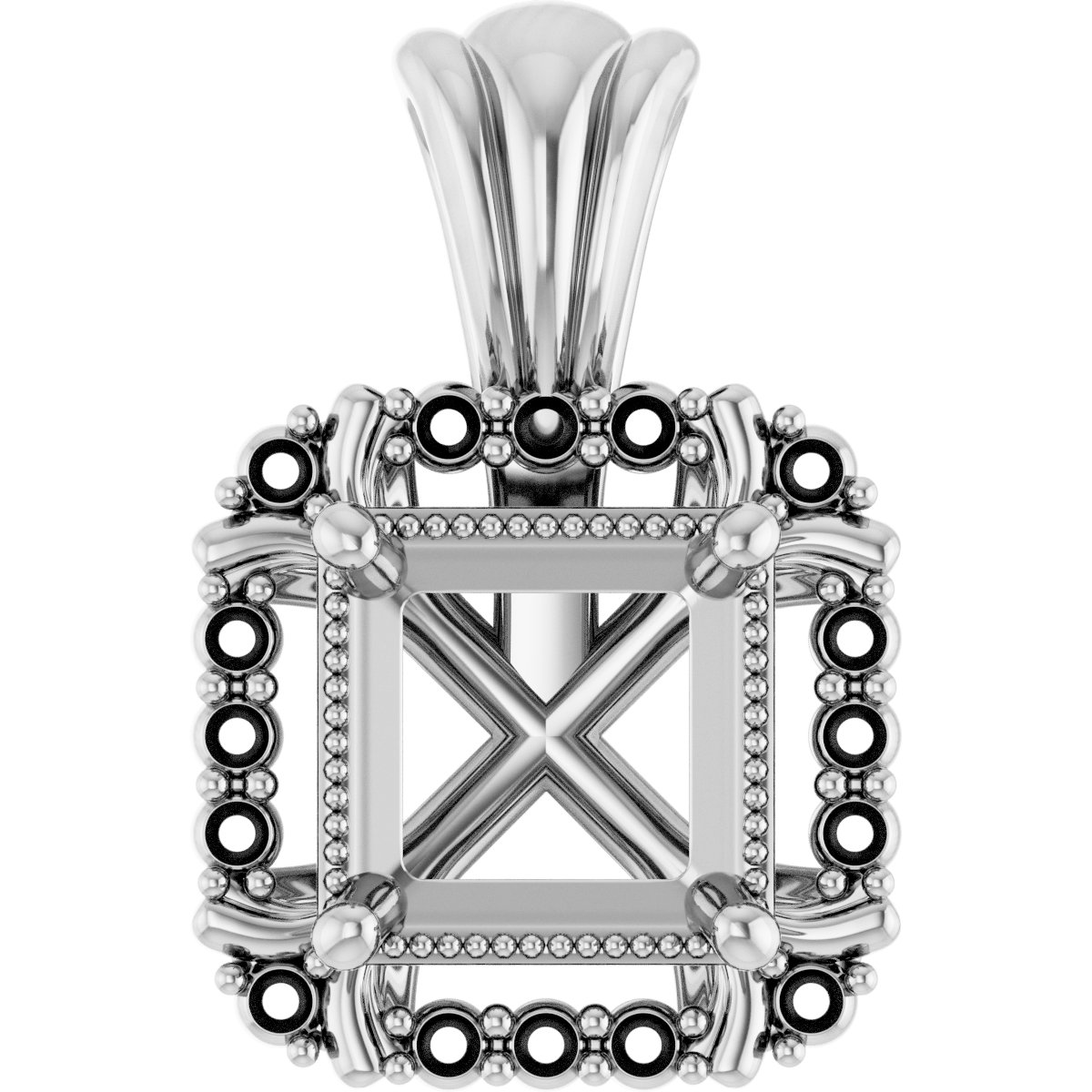 Halo-Style Pendant