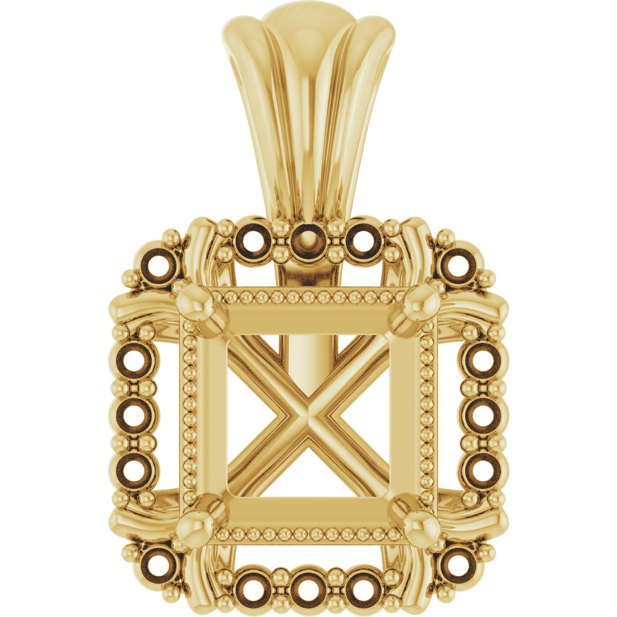 Halo-Style Pendant