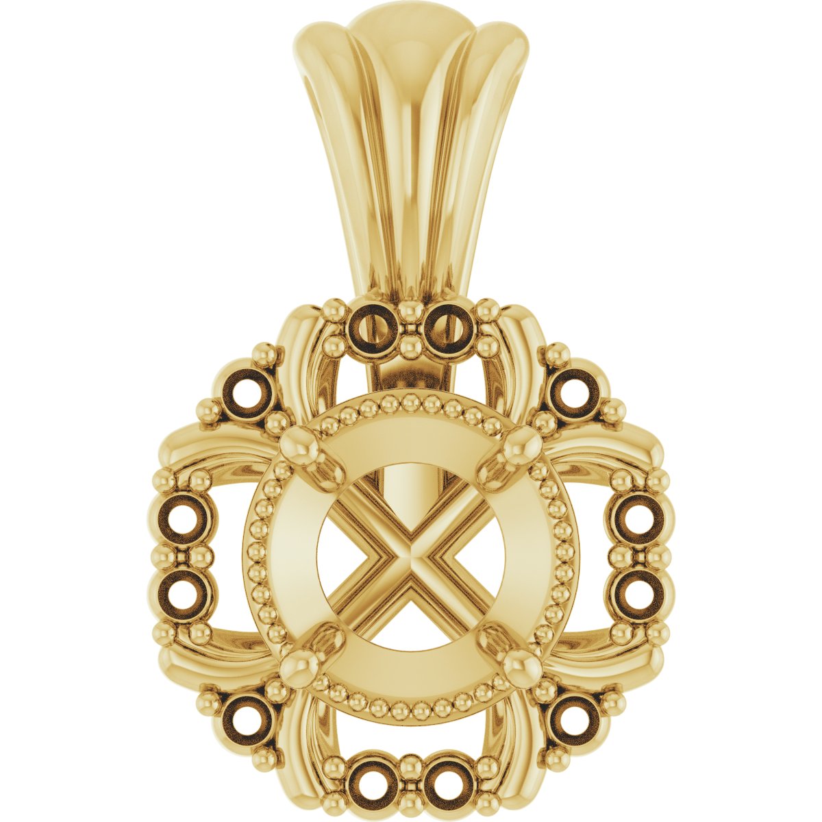 Halo-Style Pendant