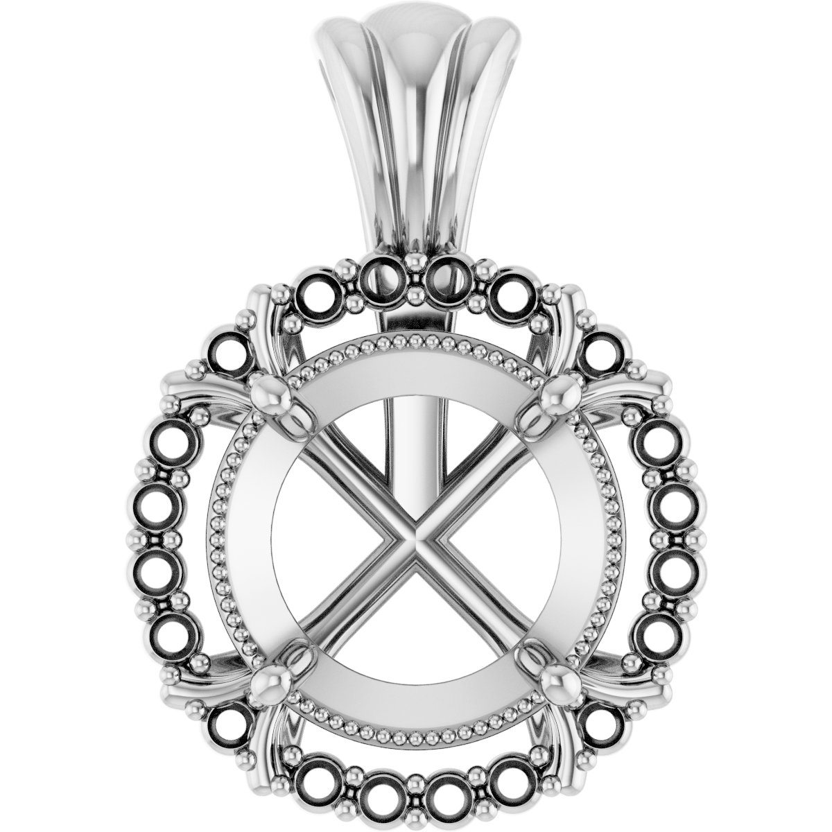 Halo-Style Pendant