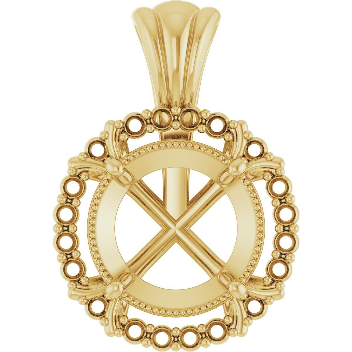 Halo-Style Pendant