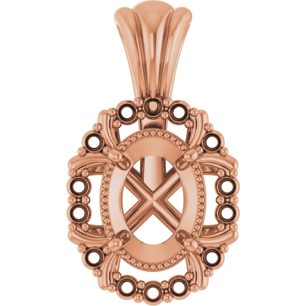 Halo-Style Pendant