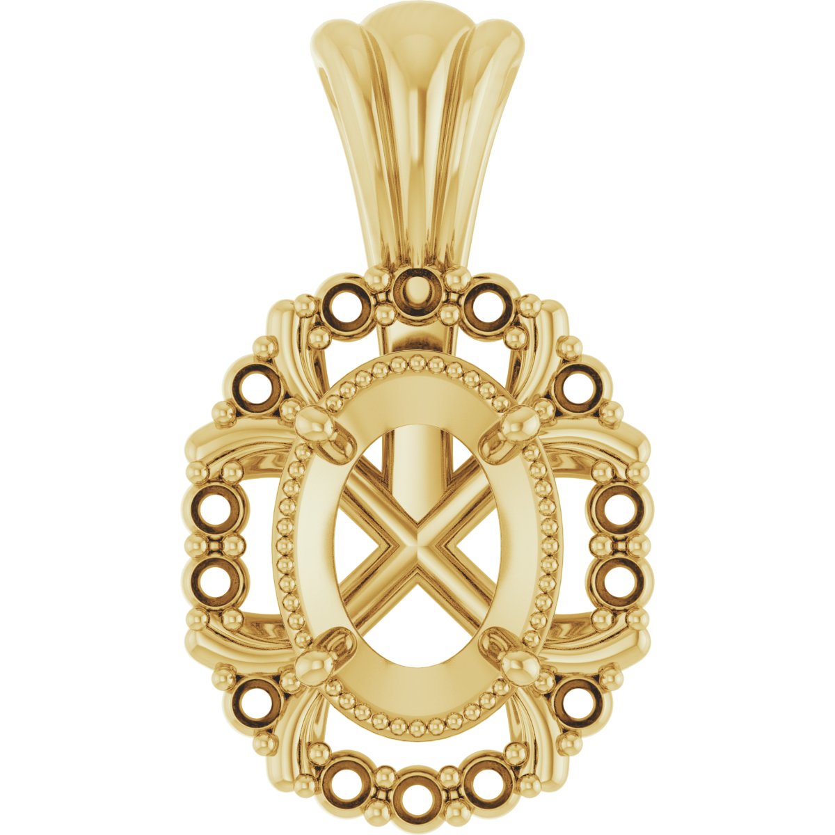 Halo-Style Pendant