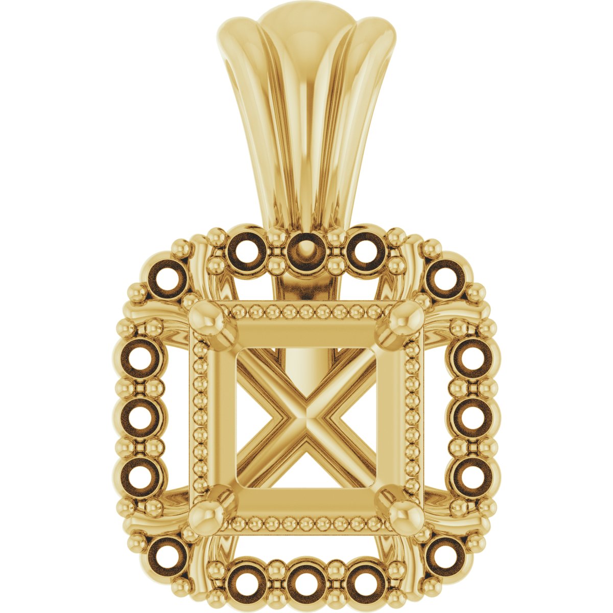 Halo-Style Pendant