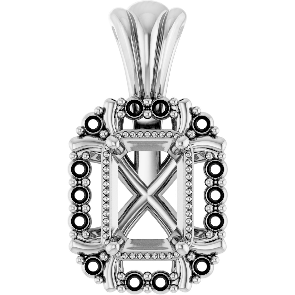 Halo-Style Pendant