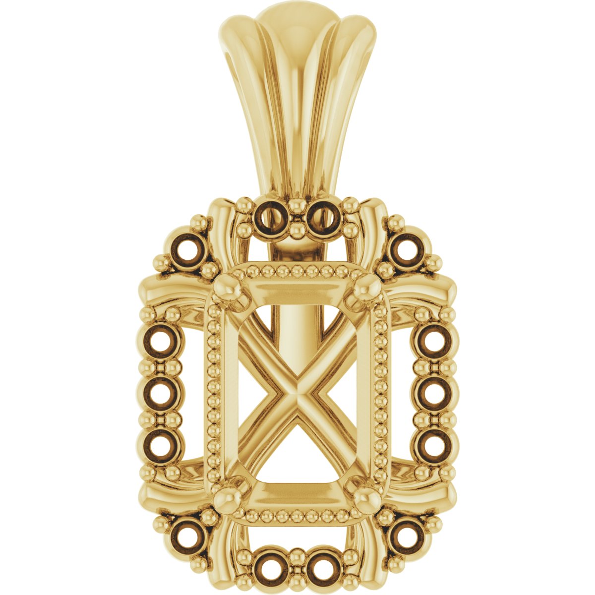 Halo-Style Pendant