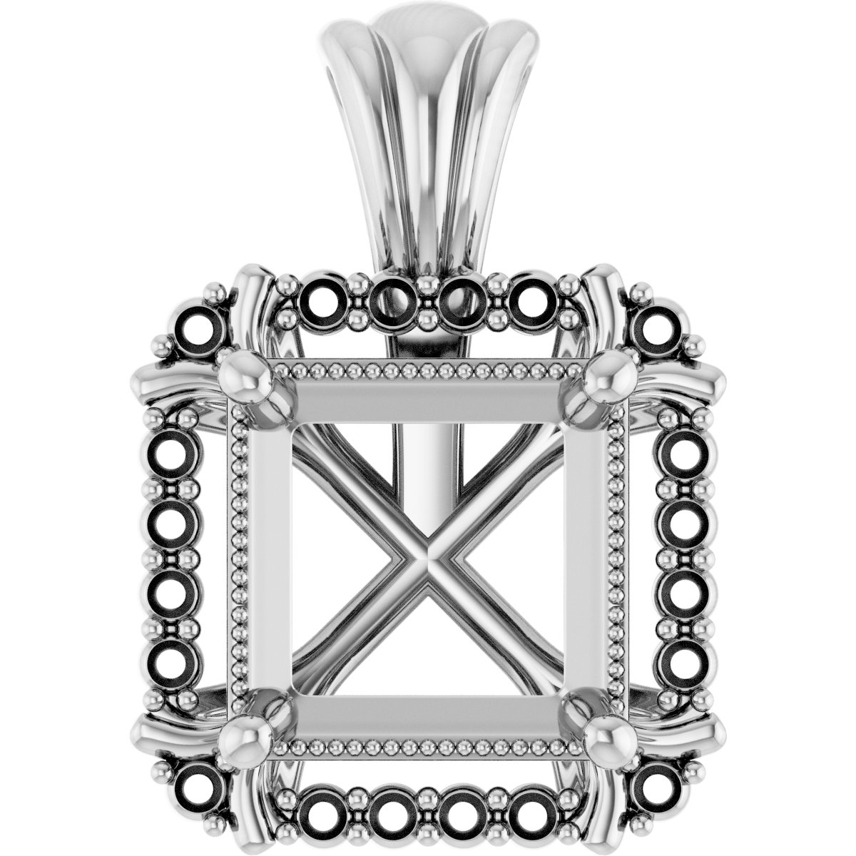 Halo-Style Pendant