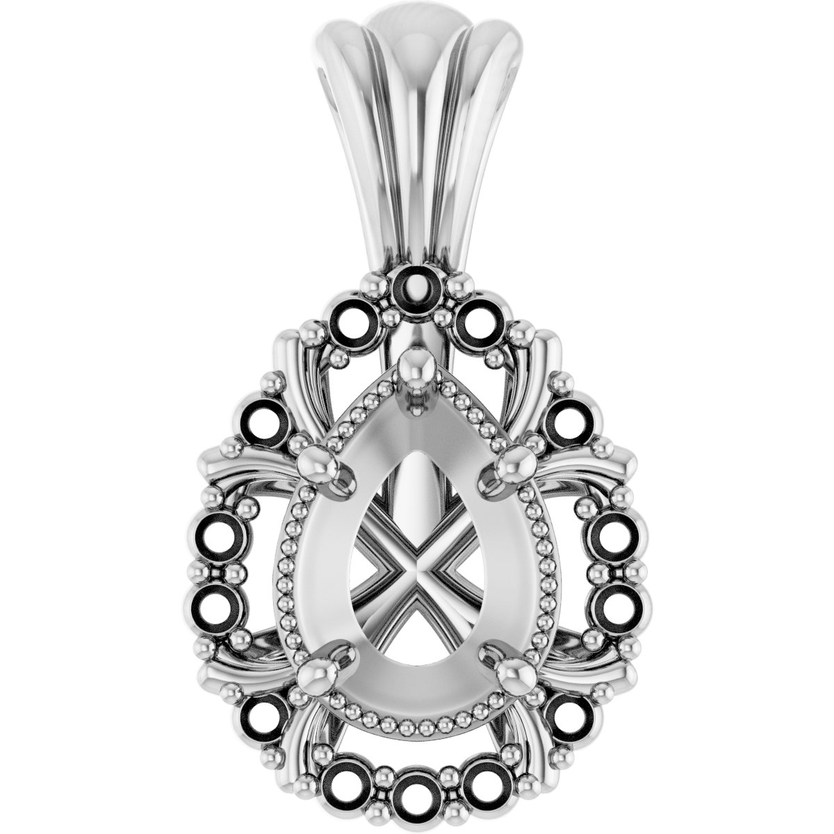 Halo-Style Pendant