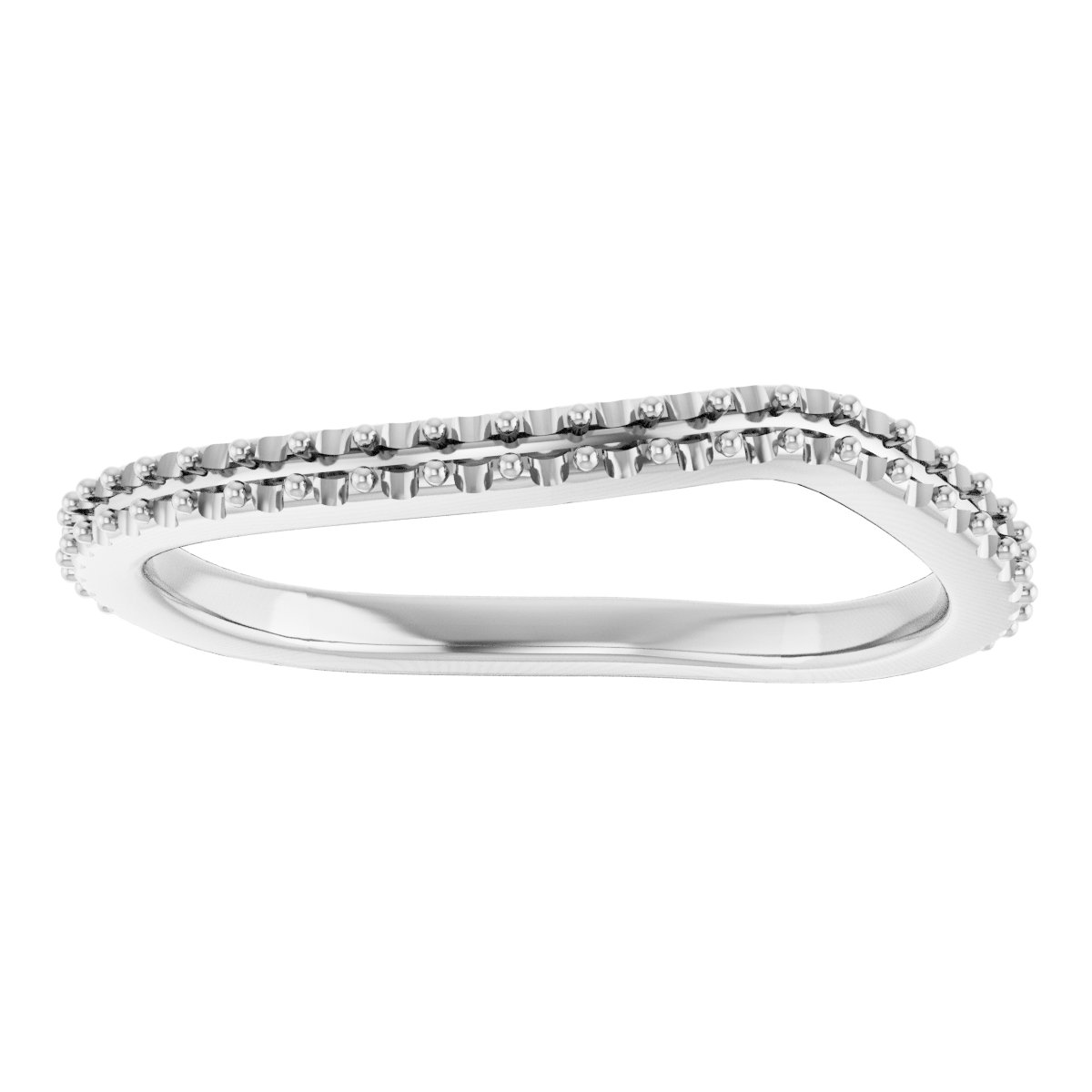 Band Mounting for 4.1 mm Round Ring view 3