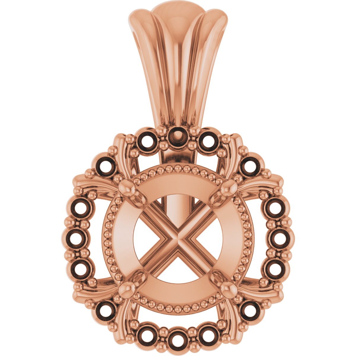 Halo-Style Pendant