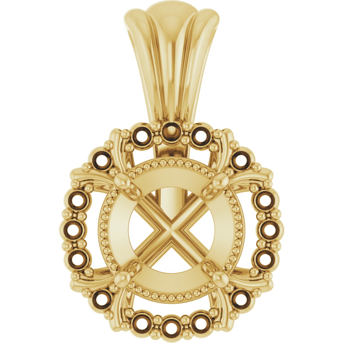 Halo-Style Pendant