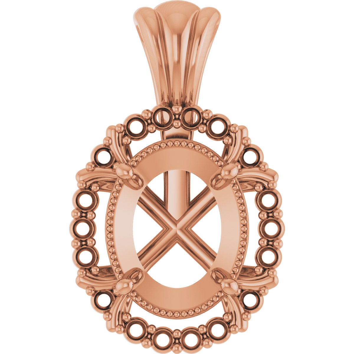 Halo-Style Pendant