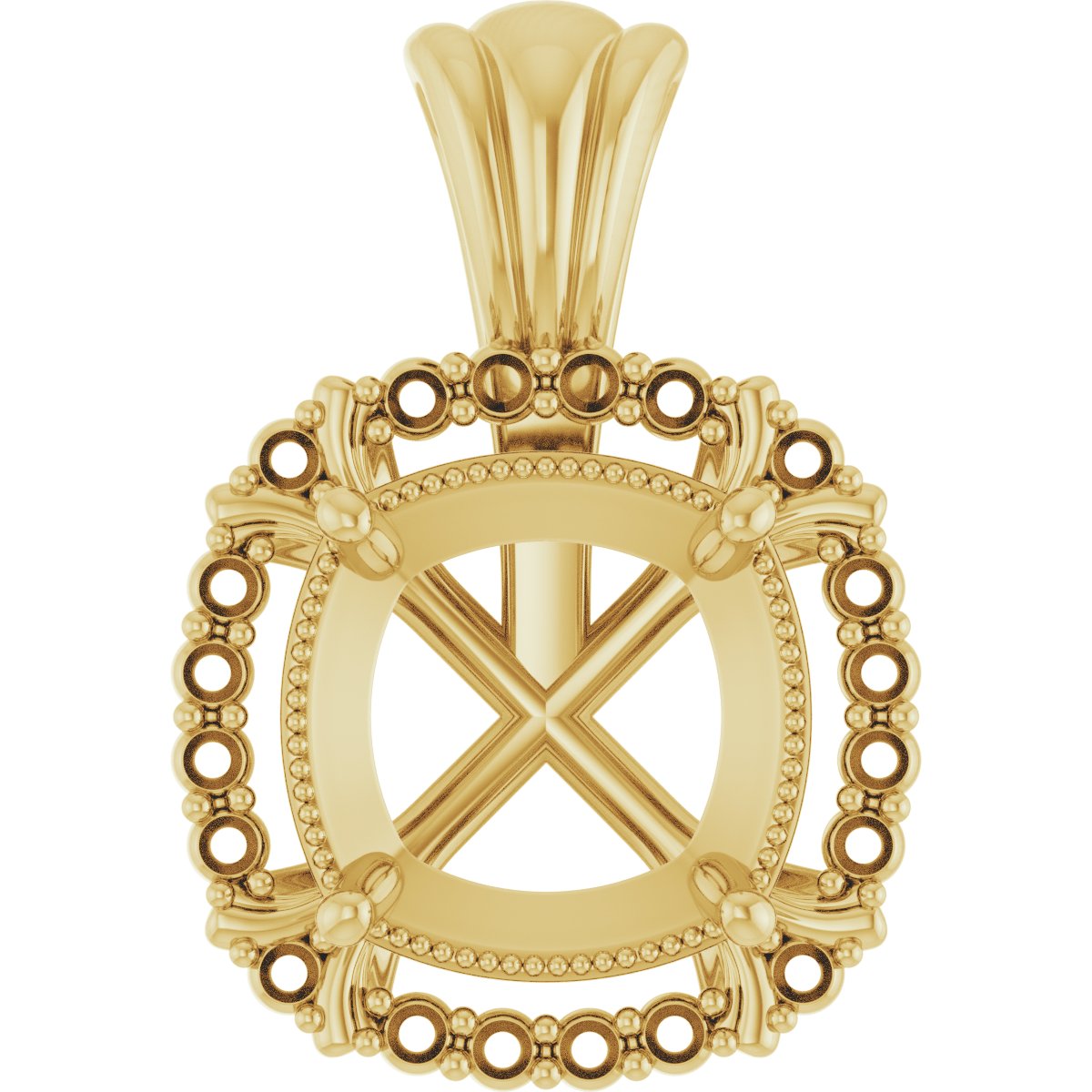 Halo-Style Pendant