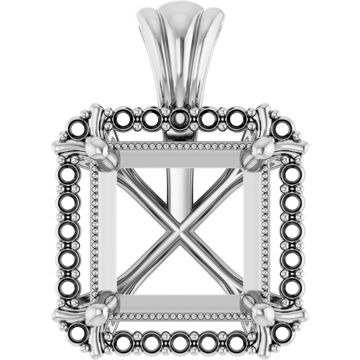Halo-Style Pendant