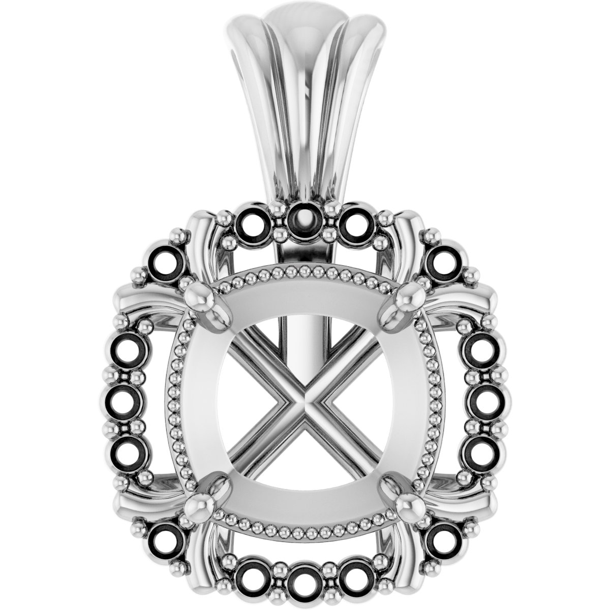 Halo-Style Pendant