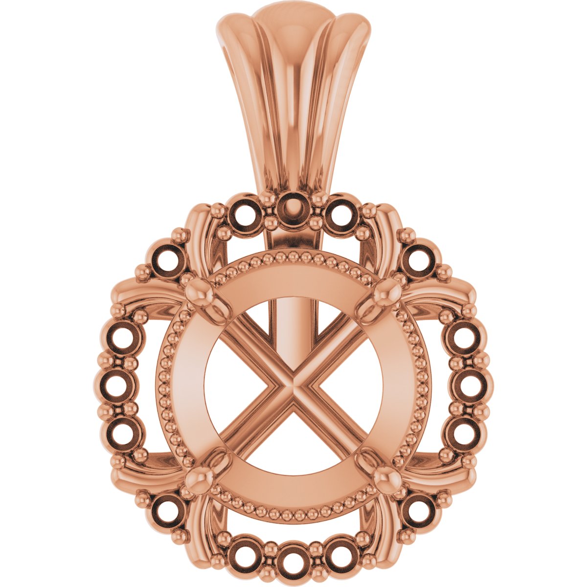 Halo-Style Pendant