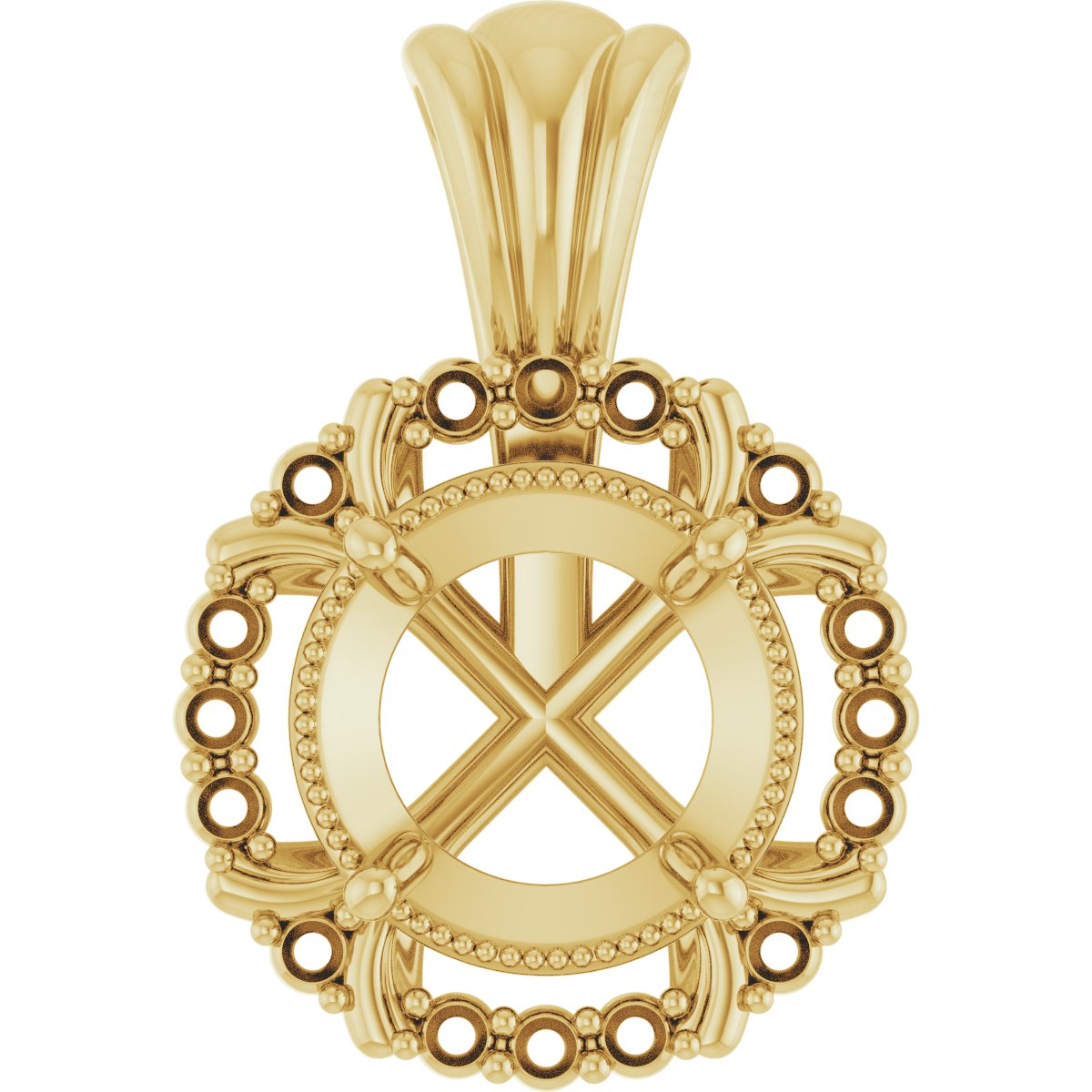 Halo-Style Pendant