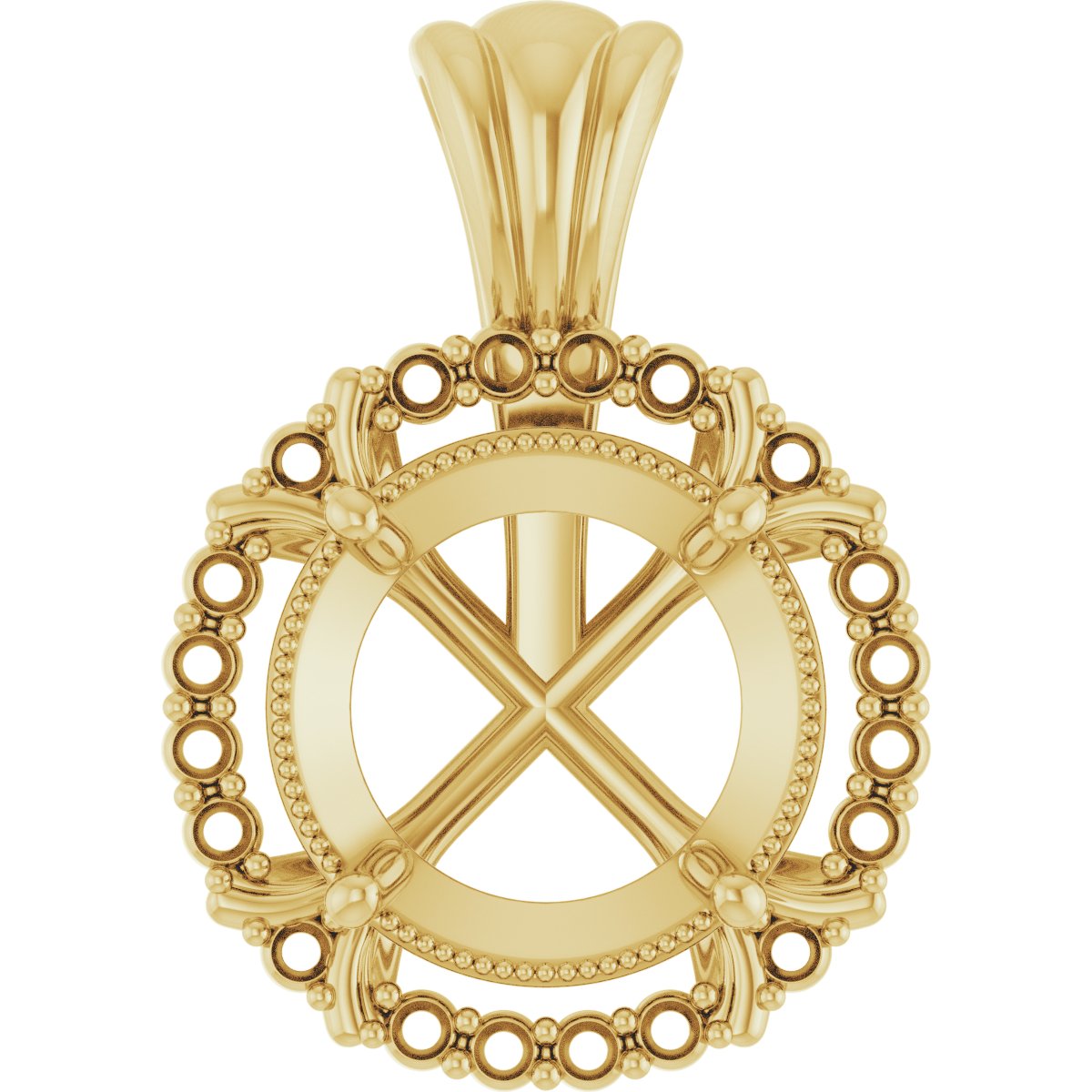 Halo-Style Pendant