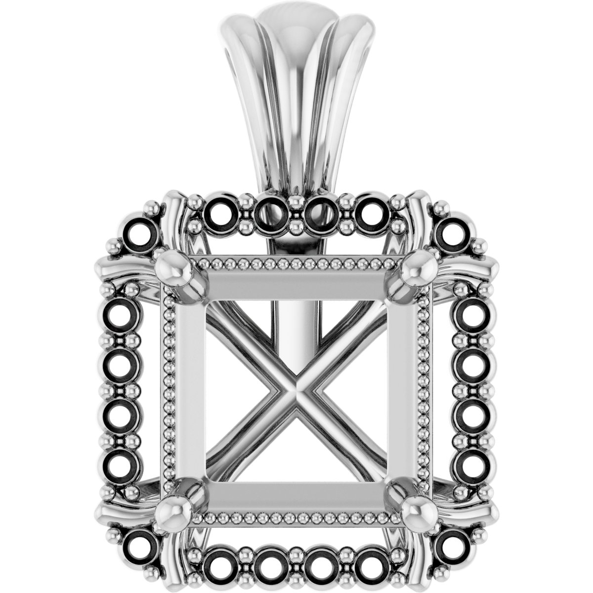 Halo-Style Pendant