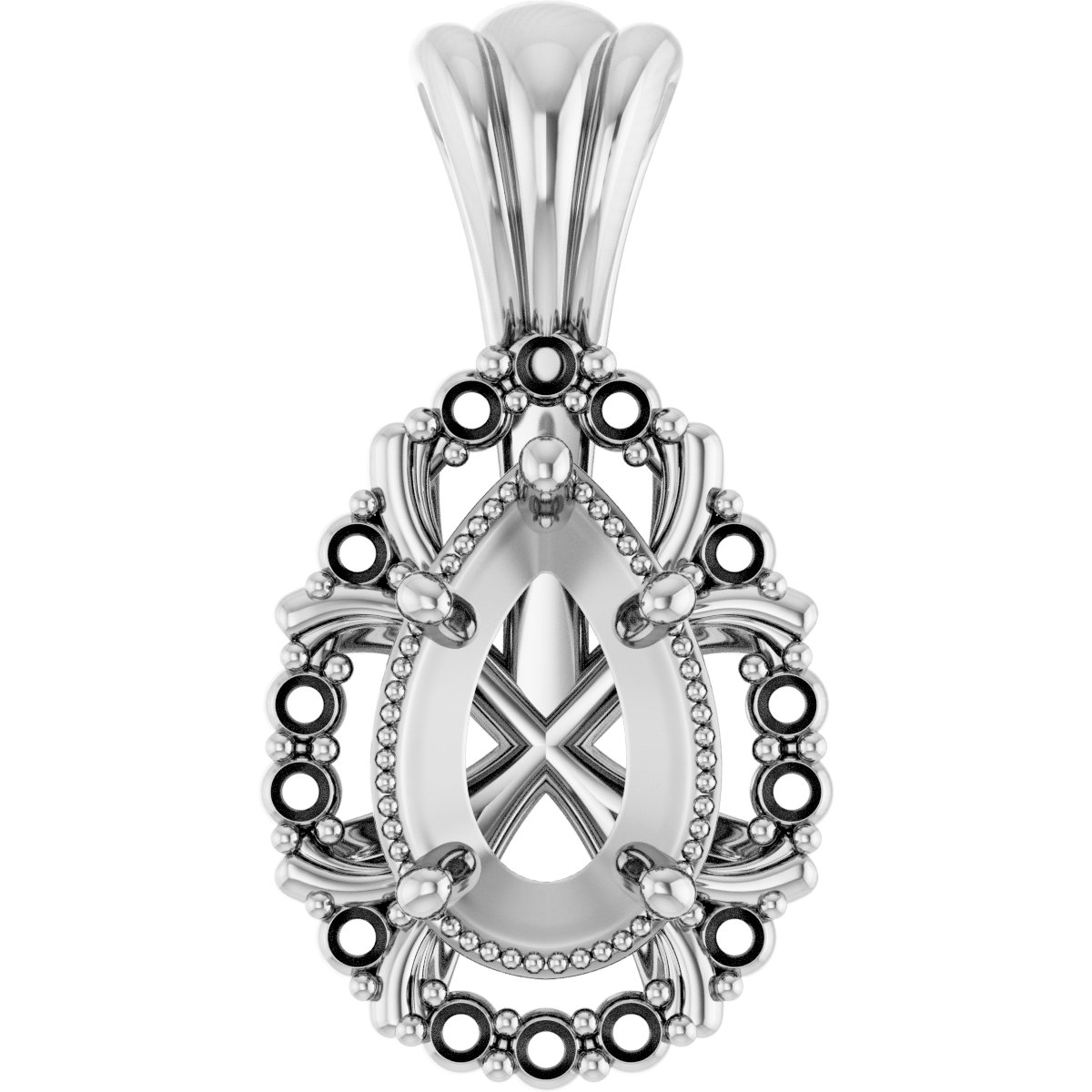 Halo-Style Pendant