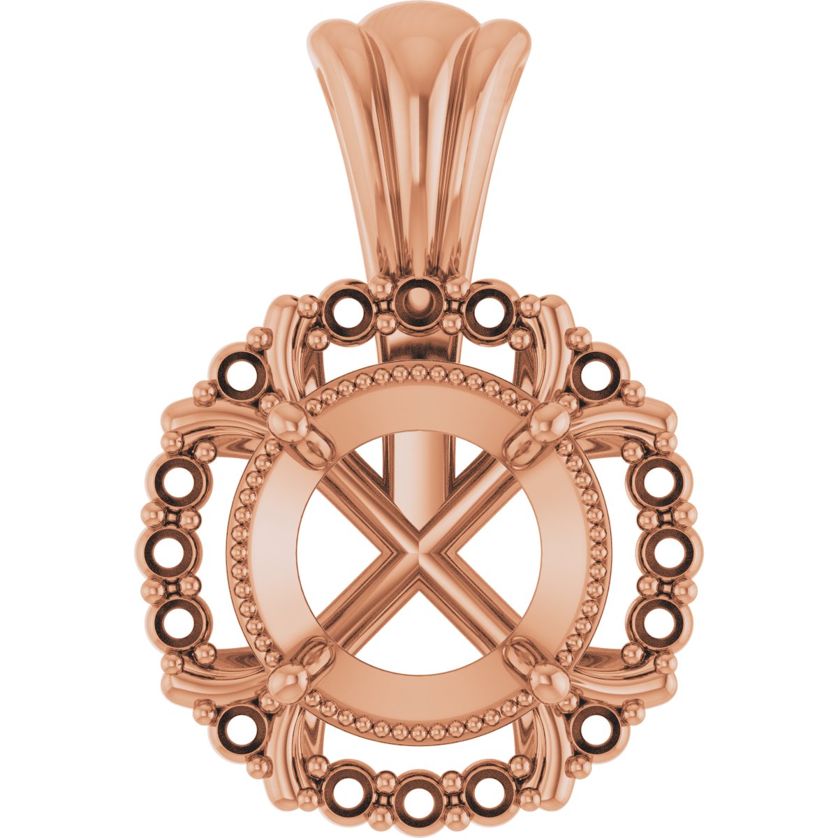 Halo-Style Pendant