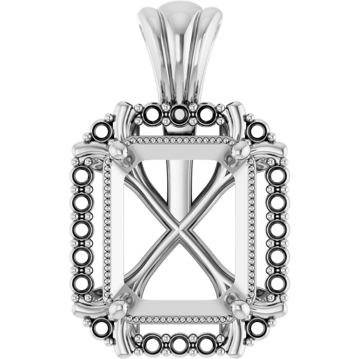 Halo-Style Pendant